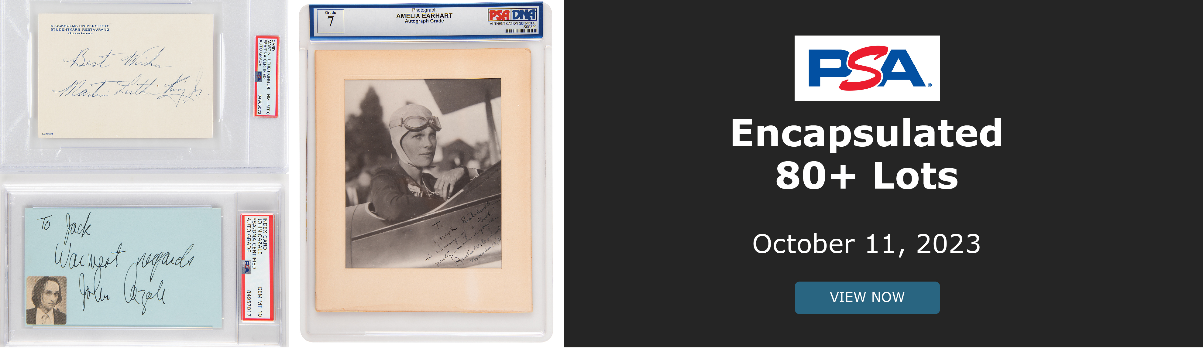 PSA Encapsulated. Bidding closes October 11. Bid Now!