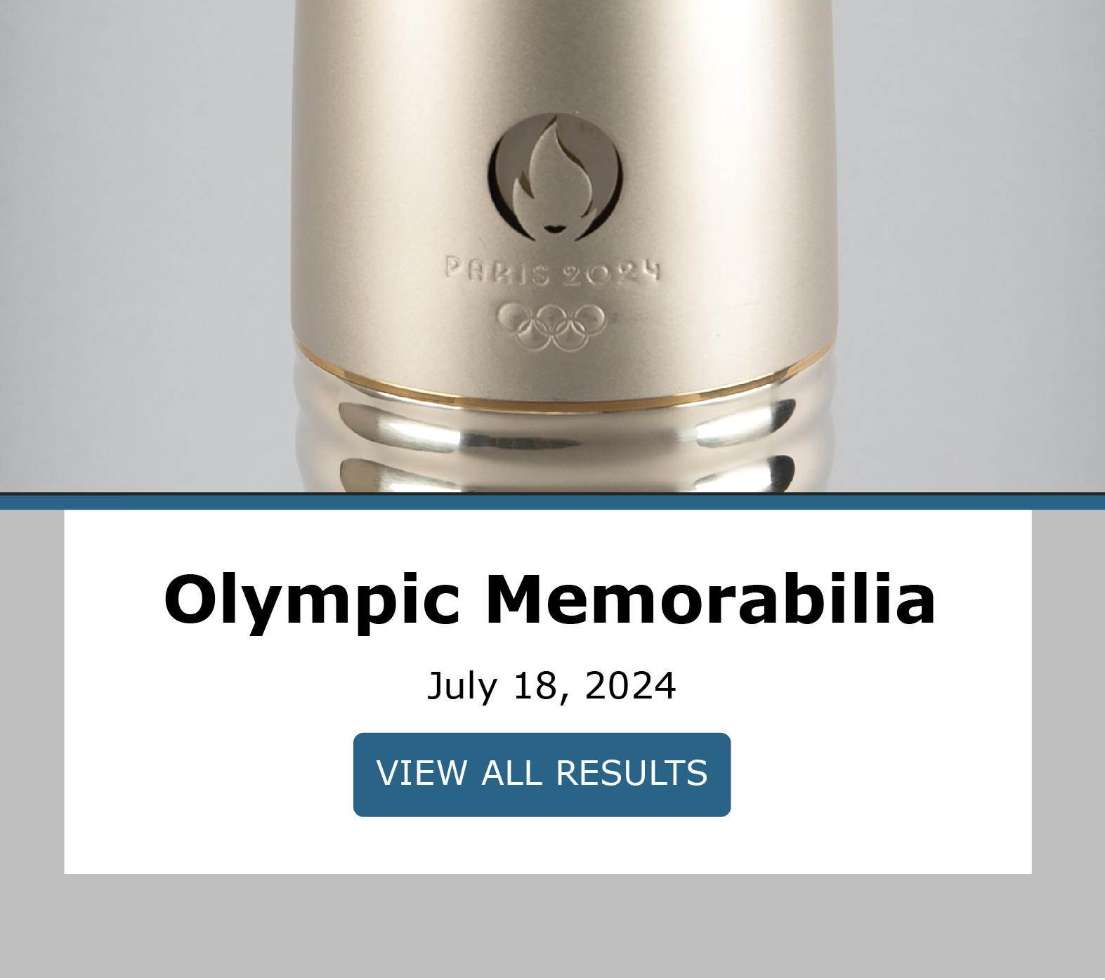 Olympics. Bidding closed July 18th. View Results!
