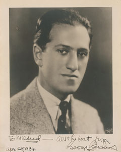Lot #951 George Gershwin 