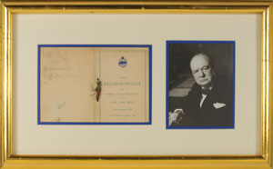 Lot #184 Winston Churchill