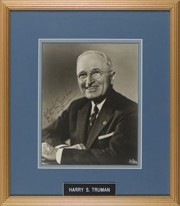 Lot #104 Harry S. Truman