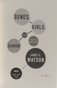 Lot #268 DNA: James D. Watson - Image 3