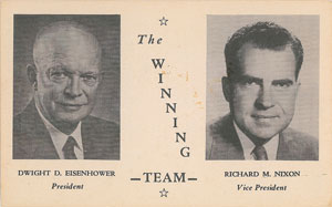 Lot #122 Richard Nixon and Jimmy Carter - Image 2