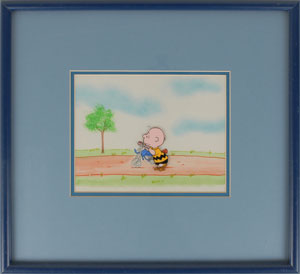 Lot #791 Charlie Brown production cel from  Peanuts - Image 1