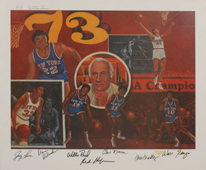Lot #1176 NY Knicks: 1973