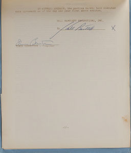 Lot #678 Hollywood Writers and Composers - Image 1
