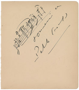 Lot #896 Pablo Casals - Image 1