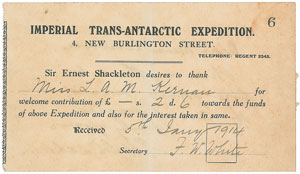 Lot #201 Ernest Shackleton - Image 2