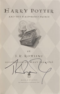 Lot #859 J. K. Rowling