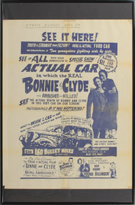 Lot #244 Bonnie and Clyde