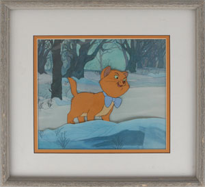 Lot #737 Toulouse production cel from The Aristocats - Image 1
