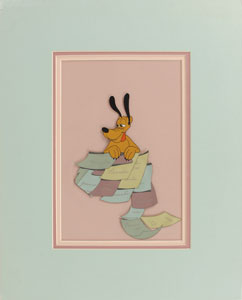 Lot #689 Pluto production cel - Image 1