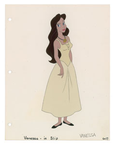 Lot #748 Vanessa color model cel from The Little Mermaid - Image 1