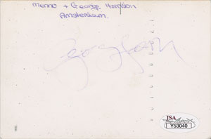Lot #939 Beatles: George Harrison - Image 2