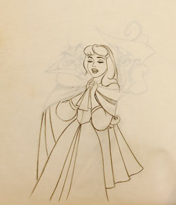 Lot #715 Princess Aurora production drawings from Sleeping Beauty - Image 3