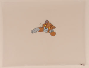 Lot #738 Thomas O’Malley production cel from The Aristocats - Image 1