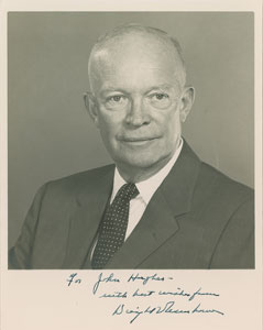 Lot #114 Dwight D. Eisenhower - Image 1