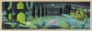 Lot #681 Mary Blair concept painting from Cinderella