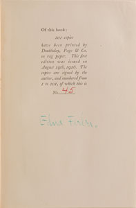 Lot #868 Edna Ferber - Image 1