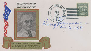 Lot #107 Harry S. Truman - Image 3