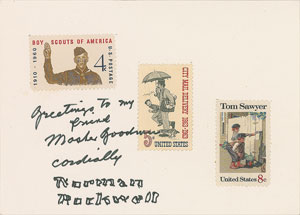 Lot #544 Norman Rockwell - Image 2