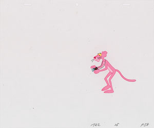 Lot #806 Pink Panther production cels and drawings from  Pink Panther - Image 2