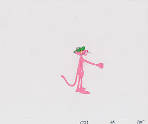 Lot #806 Pink Panther production cels and drawings from  Pink Panther - Image 3