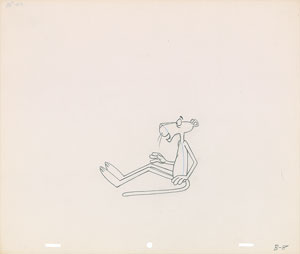 Lot #806 Pink Panther production cels and drawings from  Pink Panther - Image 4