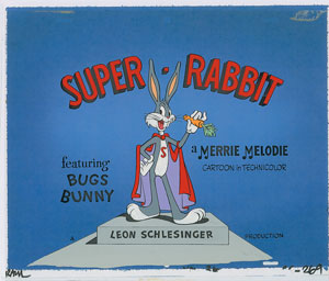 Lot #776 Bugs Bunny publicity cel