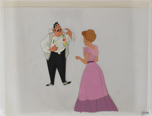 Lot #693 Mr. and Mrs. Darling production cels from