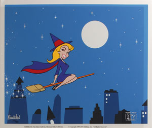 Lot #808 Samantha Stevens limited edition cel from  Bewitched - Image 1