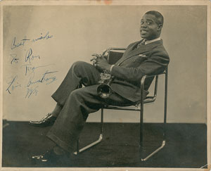 Lot #970 Louis Armstrong