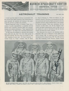 Lot #499 Mercury Astronauts - Image 3