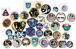 Lot #503 NASA Mission Patches - Image 1