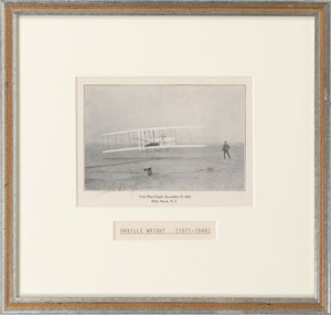 Lot #386 Orville Wright