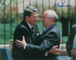 Lot #275 Mikhail Gorbachev - Image 1