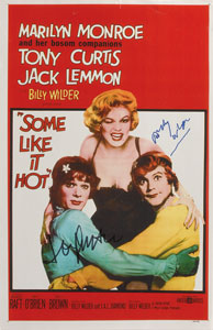 Lot #1142 Billy Wilder and Tony Curtis