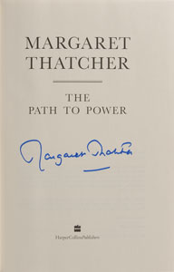 Lot #312 Margaret Thatcher - Image 1