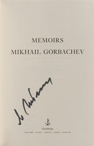 Lot #276 Mikhail Gorbachev