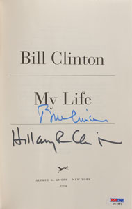 Lot #150 Bill and Hillary Clinton - Image 1