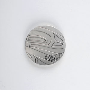 Lot #9153 Vancouver 2010 Winter Olympics Silvered