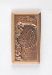 Lot #9142 Salt Lake City 2002 Winter Olympics Bronze Participation Medal - Image 2