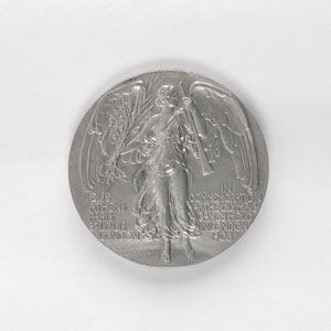 Lot #9013 London 1908 Summer Olympics Pewter Participation Medal - Image 1