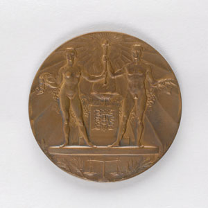 Lot #9033 Amsterdam 1928 Summer Olympics Bronze