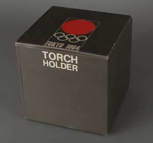 Lot #9083  Tokyo 1964 Summer Olympics Torch and Original Box Holder - Image 4