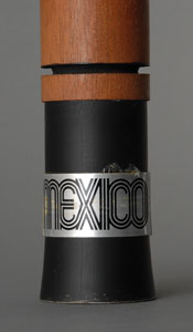 Lot #9090 Mexico City 1968 Summer Olympics ‘Black Aluminum’ Torch - Image 2