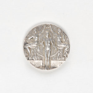 Lot #9015 Stockholm 1912 Summer Olympics Silver Winner’s Medal - Image 1
