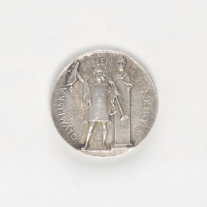 Lot #9015 Stockholm 1912 Summer Olympics Silver Winner’s Medal - Image 2