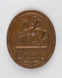 Lot #9073 Stockholm 1956 Summer Olympics Bronze Participation Medal - Image 1