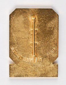 Lot #9087 Grenoble 1968 Winter Olympics Committee Badge - Image 2